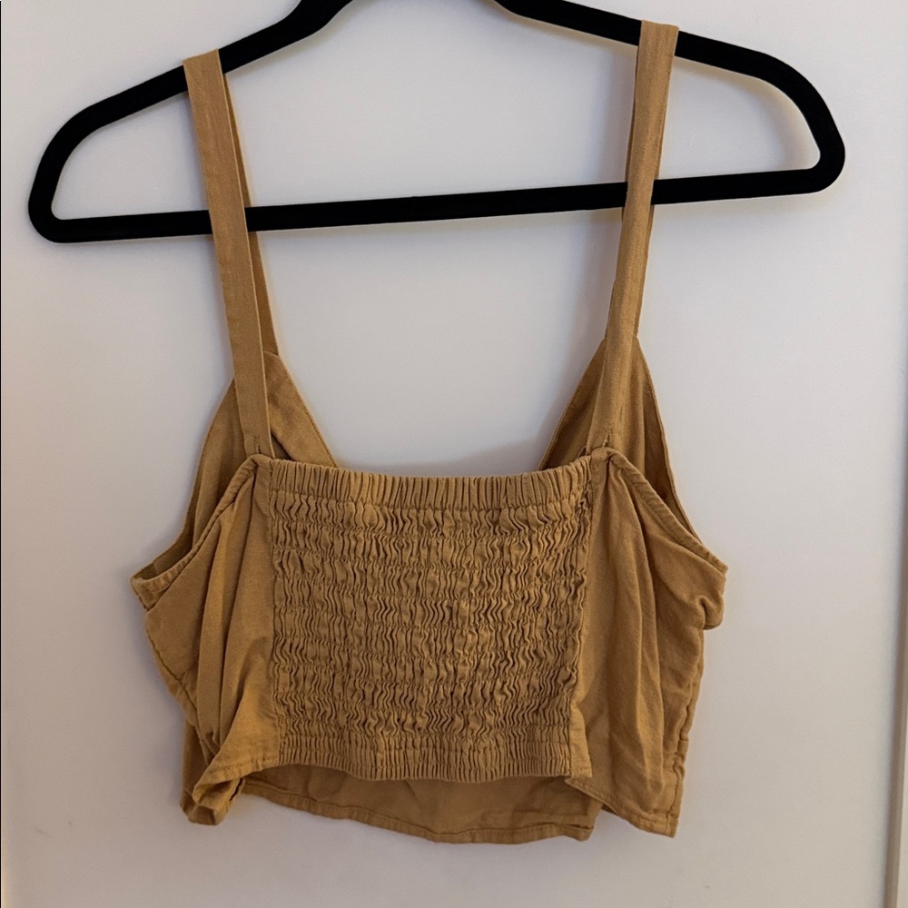 Universal Thread Tan Crop Top - image 2